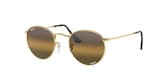 RAY-BAN ROUND METAL 0RB3447 001/G5 53 Napszemüveg