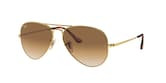 RAY-BAN AVIATOR METAL II 0RB3689 001/GD 62 Napszemüveg