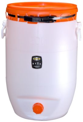 Speidel élelmiszerbarát erjesztő hordó musthoz és cefréhez – színezetlen, vastag falú műanyag, 60 literes