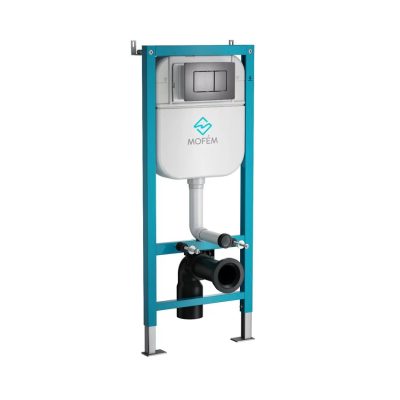 MOFÉM EVO-Tech WC szerelőelem -falba építhető WC tartály fali WC-hez, 114cm