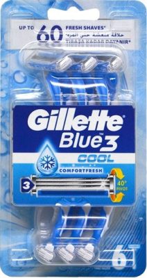 Gillette Blue3 Cool eldobható borotva 6 db (6/karton)