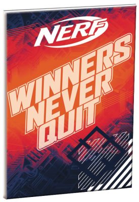 Nerf Winners B/5 vonalas füzet 40 lapos