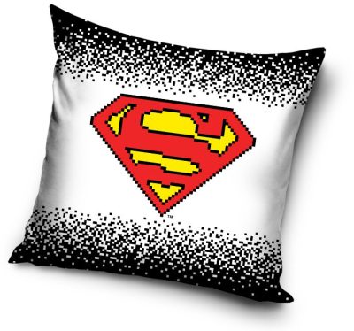 Superman Logo párnahuzat 40x40 cm