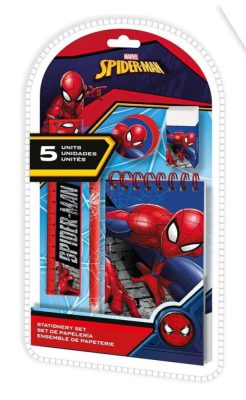 Pókember Wall Crawler írószer szett 5 db-os