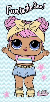 LOL Surprise Fun in the Sun fürdőlepedő, strand törölköző 70x140cm (Fast Dry)