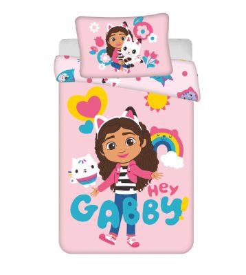 Gabi babaháza Hey gyerek, ovis ágyneműhuzat 100×135cm, 40×60 cm