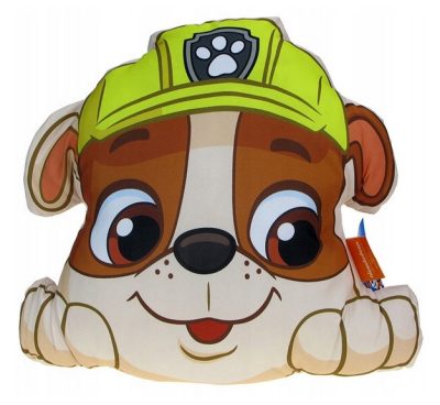 Mancs Őrjárat Rubble formapárna, díszpárna 40x37 cm Velúr