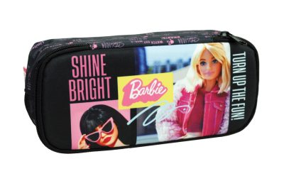 Barbie Shine Bright 2 rekeszes tolltartó 26 cm