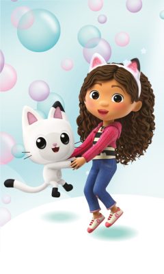 Gabi babaháza Bubbles kéztörlő, arctörlő, törölköző 30x50cm