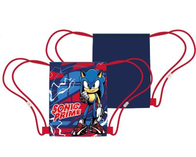 Sonic a sündisznó Prime sporttáska, tornazsák 40 cm