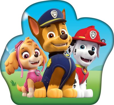 Mancs Őrjárat Troop formapárna, díszpárna 36x36 cm