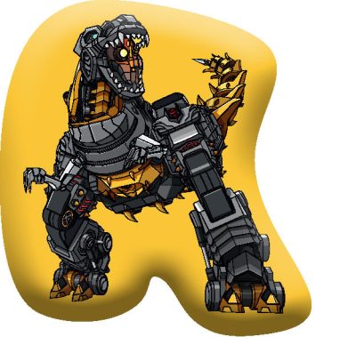 Transformers Yellow formapárna, díszpárna 40x37 cm Velúr