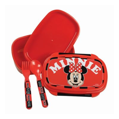 Disney Minnie Surf szendvicsdoboz + evőeszköz szett