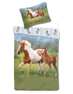 Lovas Little Hooves ágyneműhuzat 140×200cm, 70×90 cm