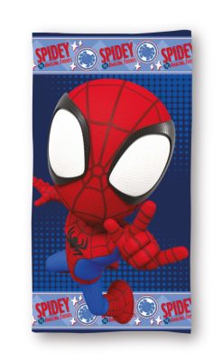 Pókember Spidey Action fürdőlepedő, strand törölköző 70x140cm (Fast Dry)