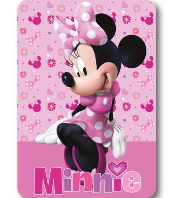 Disney Minnie Lovely Charm polár takaró 100x140cm