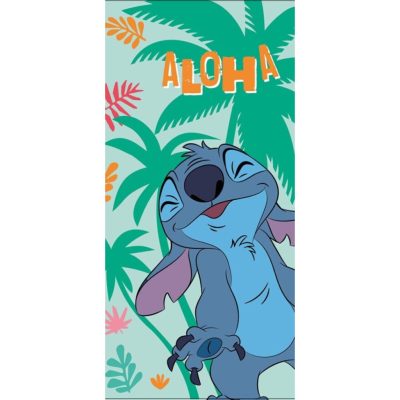Disney Lilo és Stitch, A csillagkutya Fun fürdőlepedő, strand törölköző 70x140cm (Fast Dry)