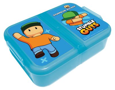 Stumble Guys All Day több rekeszes uzsonnás doboz, szendvicsdoboz