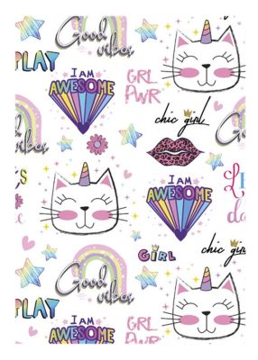 Cicás Chic Girl A/4 gumis mappa