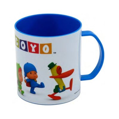 Pocoyo bögre - műanyag