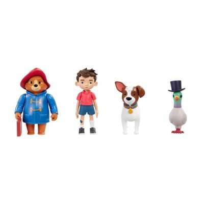 Paddington figura szett - Paddington, Jonathan Brown, Pidgeonton és Lucky