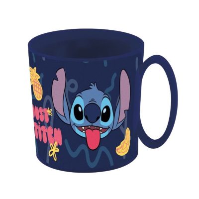 Stitch bögre - műanyag