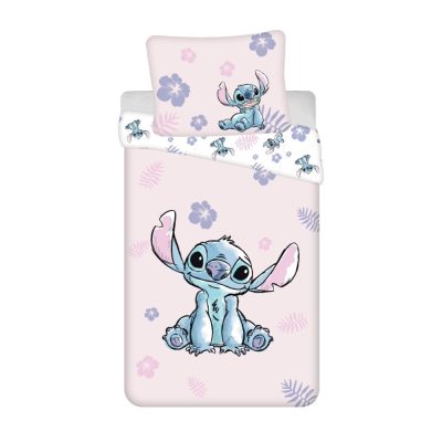 Disney Lilo és Stitch, A csillagkutya Pink ágyneműhuzat 140×200cm, 70×90 cm