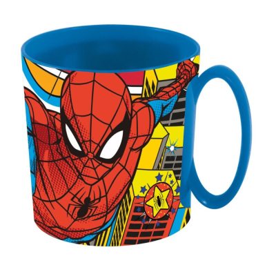 Pókember bögre - műanyag