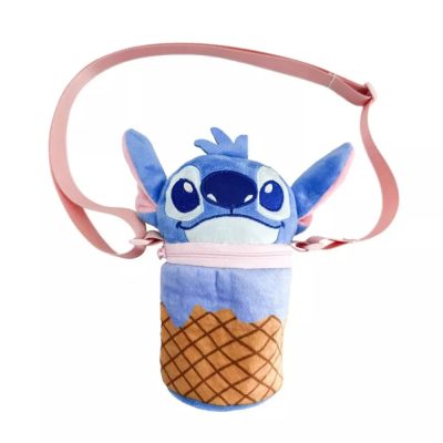 Disney Lilo és Stitch, A csillagkutya Ice Cream plüss oldaltáska, válltáska 18 cm