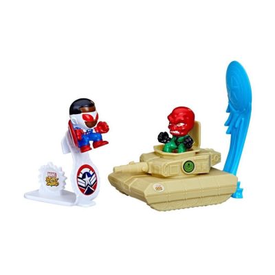 Pókember figura szett - Amerika kapitány és Red Skull