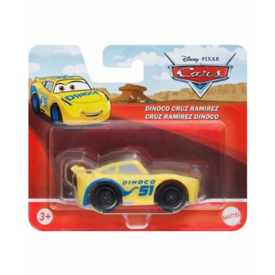 Disney Pixar Verdák - Dinoco Cruz Ramirez öntött autómodell, 1:55
