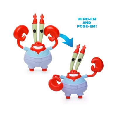 SPONGYABOB SZÖGLETES MR. RÁK UR FIGURA 15CM