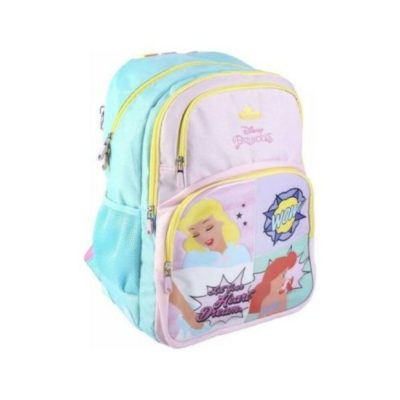 Disney Princess két rekeszes iskolatáska 44 cm - Disney Princess two-compartment backpack 44 cm