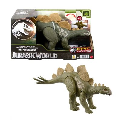 Jurassic World figura - Wild Roar Hesperosaurus