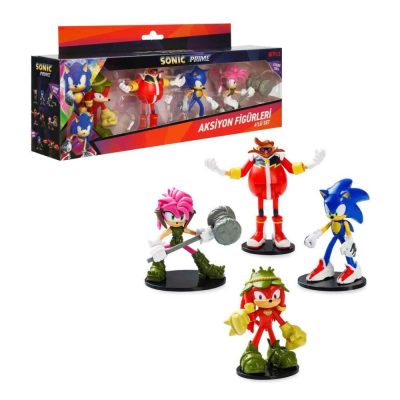 Sonic Prime figura szett - Sonic Prime figure set 4 pack