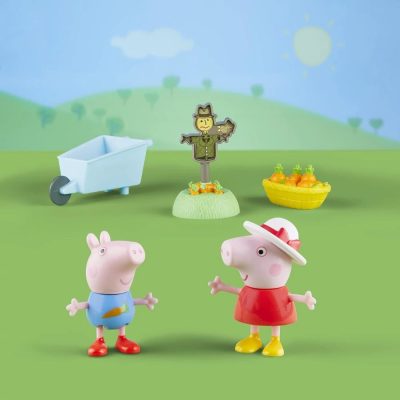 Peppa malac kert szett két figurával