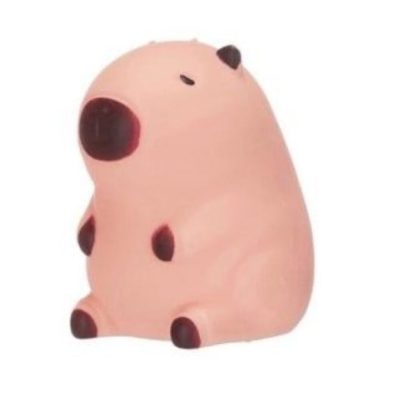 Capybara stresszfigura 8 cm nyomkodható játék