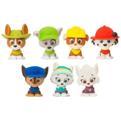 Mancs Őrjárat 3D illatos puzzle radír - 4,5×6 cm