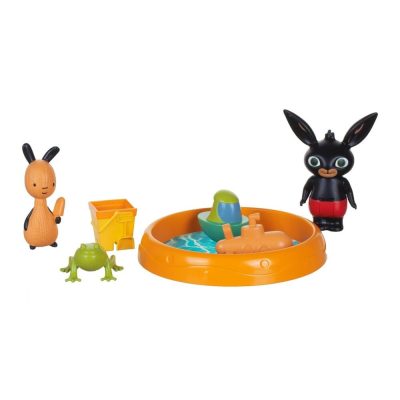 Bing és barátai játékszett - Bing playset with pool