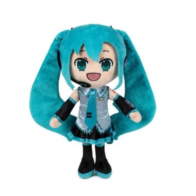 Hatsune Miku plüss 30 cm stílusos japán karakter puha formában