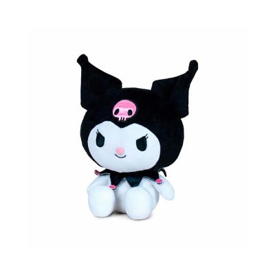 Hello Kitty Kuromi plüssfigura fehér fekete 35 cm