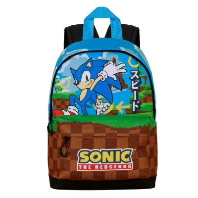 Sonic kis hátizsák HS Fan Greenhill 25cm X 35cm X 15cm - Sonic small backpack HS Fan Greenhill