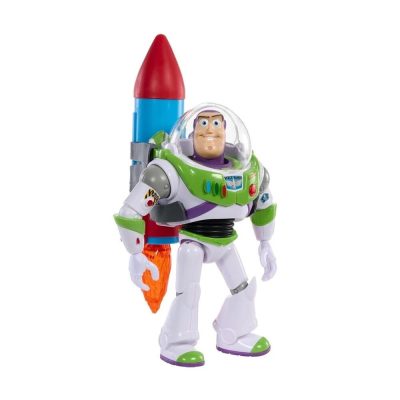 Buzz Lightyear figura 30 cm - Toy Story eredeti kiadás - hangokkal és rakétával