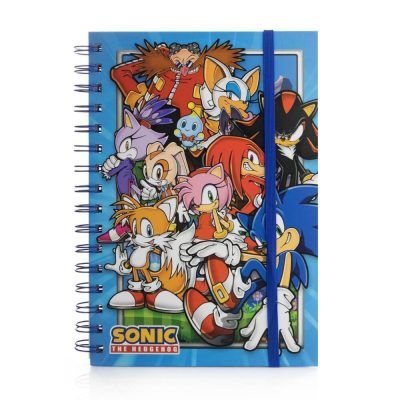 Sonic notesz A5 - keményfedeles