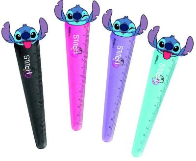 Stitch vonalzó - 12 cm