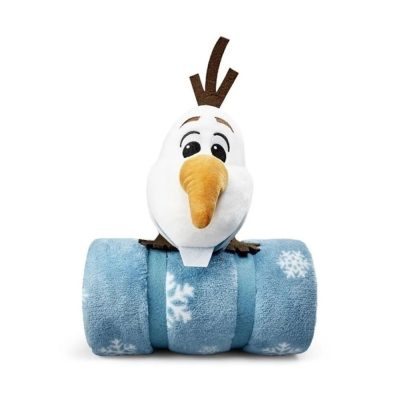Olaf plüssfigura 30 cm - puha polár takaróval
