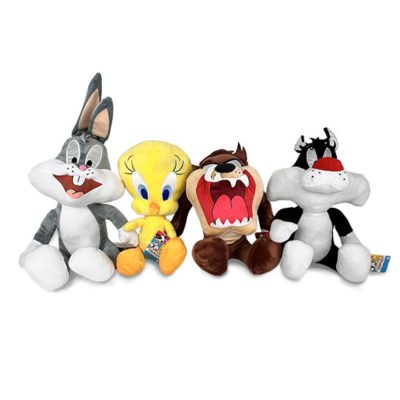 Tasmán ördög ülő plüssfigura 20 cm