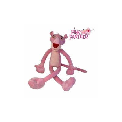 Rózsaszín Párduc plüssfigura 40 cm