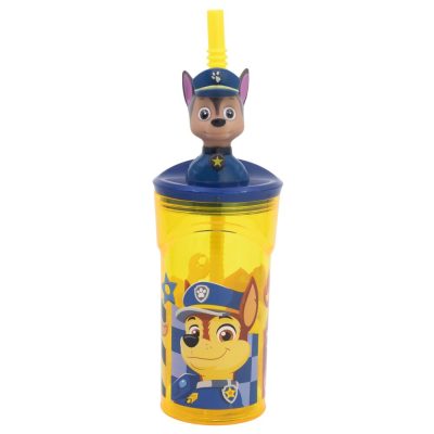 Mancs őrjárat Rescue Pups 3D figurás tumbler 360ml