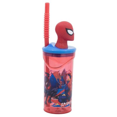 Pókember Moving Target 3D figurás tumbler 360ml